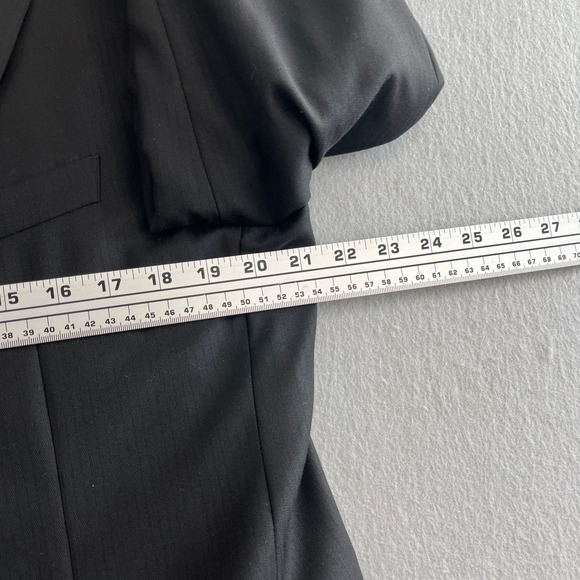 Canali‎ Bloomingdales Black Blazer Super 120s Made In Italy Men's 52C 100% Wool - Picture 5 of 10